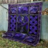 Breathing Amethyst Quilt Blanket No96  Quilt